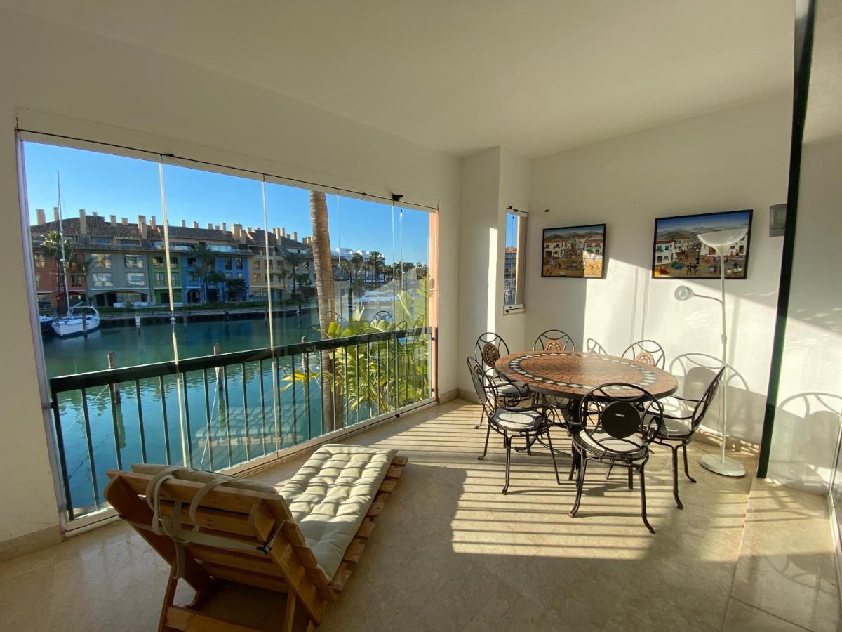 Apartamento Con Piscina ,Playa Con Vistas Panoramicas En La Marina De Sotogrande San Roque  Buitenkant foto